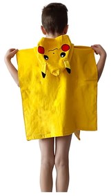 Poncho Pokémon pentru copii I choose you Pikachu ,50 x 115 cm