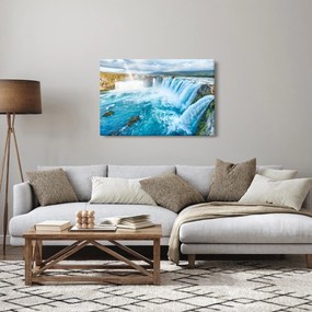 Tablou - Cascada Godafoss (90x60 cm)