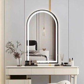 Oglinda LED 60x100 cm Dash neagra