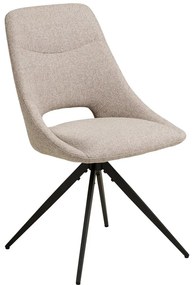 Scaun de dining bej tapițat Dokka – House Nordic