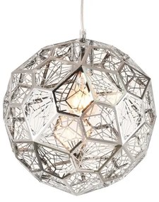 lustră pe cablu ORION 1xE27/40W/230V crom lucios