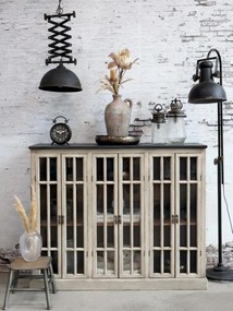 Lampadar negru din metal, handmade, Factory