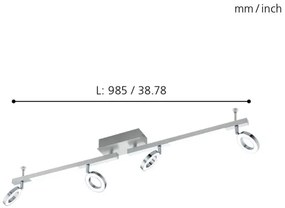 Eglo 96182 - Spot CARDILLIO 1, 4xLED 3,2W + 2xLED 3,3W, 230V