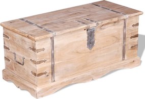 vidaXL Cufăr din lemn de acacia