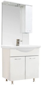 Mobilier complet de baie Vanessa 75 alb