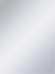 vidaXL Oglindă cu LED de perete de baie, 60 x 80 cm