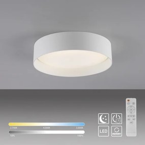 Schöner Wohnen 14593-16 - Lampă de tavan LED TAVOLI, 10W/230V, dimabilă, albă, cu telecomandă
