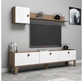Mobilier living Summer (stejar + alb). 1088301