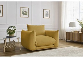 Fotoliu galben Ernest – Bobochic Paris