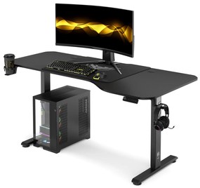 Birou Cu Înalțime Reglabilă Diablo X-Tensio 1600 Negru