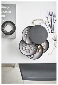 Cutie pentru depozitarea bijuteriilor YAMAZAKI Tower, negru