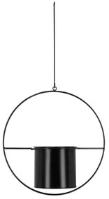 Suport suspendat pentru ghiveci Esschert Design Planter, negru