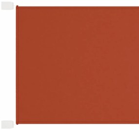 Copertina verticala, teracota, 60x1000 cm, tesatura Oxford Terracota, 60 x 1000 cm