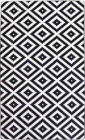 Covor, Black White Djt, 80x200 cm, Alb/Negru