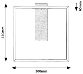 Aplică LED TUMNUS LED/14W/230V 4000K Rabalux 71011