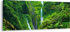 Tablou - Cascada Madakaripura, Java de Est, Indonezia (120x50 cm)