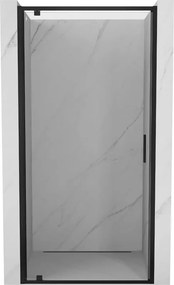 Mexen Exo ușă de duș batantă 100 cm, transparentă, neagră - 8181-100-000-70-00