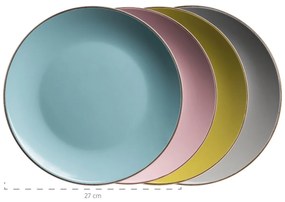 Set de masă Mäser Metallic RIM Pastel 16 buc.