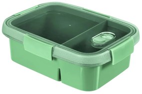 Cutie pentru prânz Curver To Go Dual, 900 ml, verde