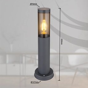 Lampă de exterior BOSTON 1xE27/23W/230V 45 cm IP44 Globo 3158SA