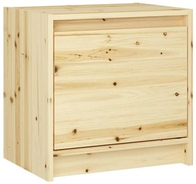 809355 vidaXL Noptieră, 40x30,5x40 cm, lemn masiv de brad
