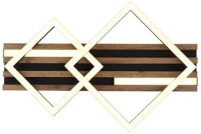 Plafonieră LED Globo 67344D1 OBRIEN LED/25W/230V 3000K 31x47,5 cm