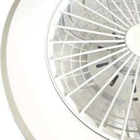 Plafonieră LED cu ventilator OPAL LED/48W/230V + telecomandă