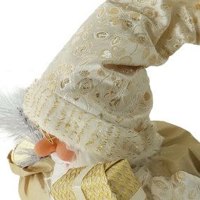 Moș Crăciun Aur 45 cm