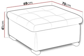 Taburete Toneda mic (Negru + Alb) . 1106117