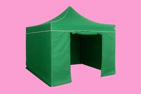 Perete lateral 3m cu ușă, Verde