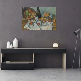 Tablou - Paul Cezanne, The Basket of Apples, reproducere (90x60 cm)