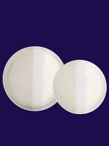 Set 2 Farfurii Artizan GRI Arhitect ( 1 Farfurie 25 cm 1 Farfurie 20 cm )