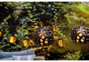 Lanț LED solar 3,8m 8xLED/1,2V