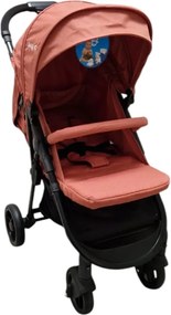 Carucior nou nascuti 2 in 1 BABY CARE™ PRO YK78, Pozitie somn, Spatar reglabil in 7 trepte, Frana picior, Pliabil, Portocaliu Gold