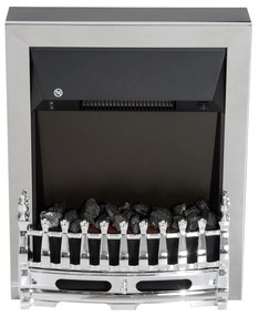 Semineu electric 1000-2000 W Argintiu