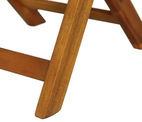Set mobilier de gradina pliabil Culoare crem, CHINO