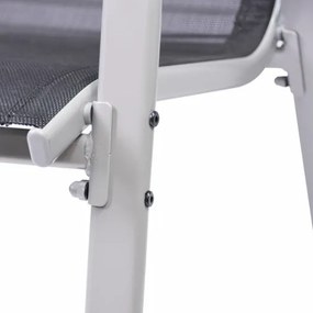 Scaun de grădină stivuibil BARI (90×55×65 cm)