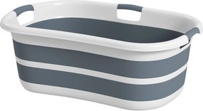 PawHut Cadă pentru Câine, Cadă Pliabilă și Portabilă cu Orificiu de Scurgere, pentru Câini Mici și Pui, Gri | Aosom Romania