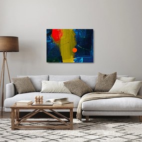 Tablou pe sticlă culorilor (70x50 cm)