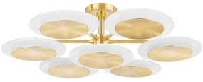 Lustra LED aplicata design LUX, Topaz 328-38-VPB-CE HVL