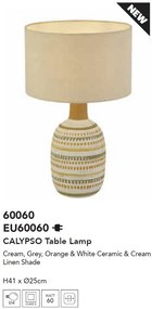 Veioza/Lampa de masa design decorativ Calypso