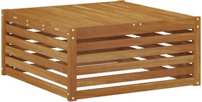 vidaXL Masă de exterior Lemn Solid de Acacia natural 79 x 79 x 37 cm
