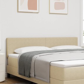 vidaXL Tăblie pat cu LED model simplu, gri verde deschis, 90 cm, raiat