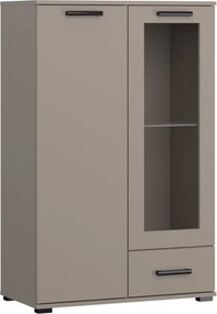 Comodă Frazio Tall – 80x40x125 cm – Cașmir