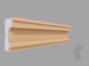 Ancadrament fereastra exterior FP104 dimensiuni 110x50x2000mm