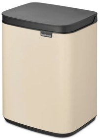 Cos de gunoi Brabantia Bo Small 1008865, 4 L, Deschidere lina si silentioasa, Baza antiderapanta, Bej