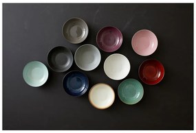 Bol mic negru/mov din gresie 1 l Gastro Black/Purple – Bitz