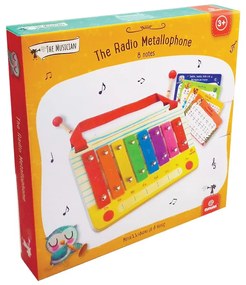 Metalofon De Jucarie Cu 8 Note Pentru Copii