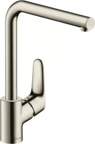 Baterie bucatarie monocomanda crom periat Hansgrohe Focus M41 280 cu 1 jet