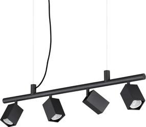 Lustra suspendata DYNAMITE SP4 SQUARE NERO